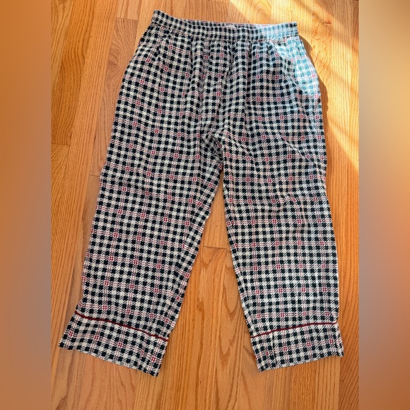 THE GREAT - THE PAJAMA PANT IN WINTER PINE PLAID - Picture 4 of 4